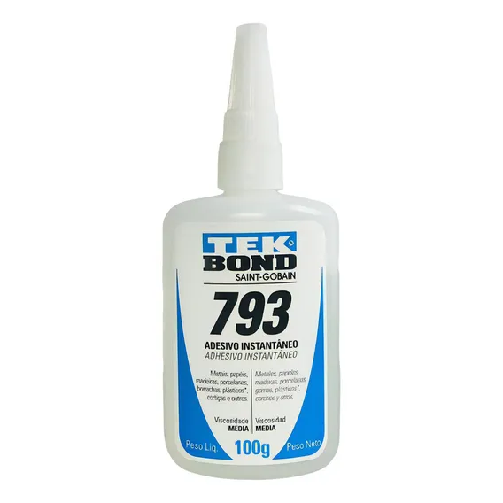 Cola Adesivo Instantaneo Tek Bond 793 100g Foto 1