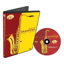 Curso De Saxofone Vol 1 Em Dvd -original-edon Foto  mini 1