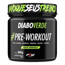 Pré Treino Diabo Verde Insano 300g - Ftw Sabor Cereja Ice Foto mini 1