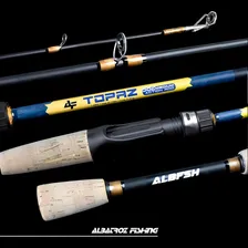 Vara P/ Carretilha Albatroz Topaz Carbono (1,68m) 6-12lb 2p Foto mini 3