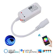 Controlador Wifi P Fita Led Rgb Alexa Google Home Premium Foto mini 2
