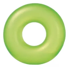Boia Inflável Redonda Plástica Verde Neon 90cm - Mor Foto mini 1