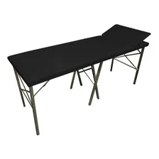 Maca Fixa Estética Depilação Cabeceira Reclinavel 200kg Cor Preto Foto  mini 1