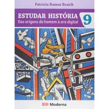 Estudar História: Das Origens Do Homem À Era Digital- 9º Ano Novo Lacrado Foto mini 1