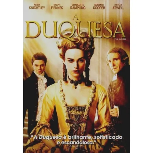 Dvd A Duquesa - Keira Knightley Ralph Fiennes - Lacrado Novo Foto 1
