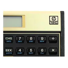 Calculadora Financeira Hp Calculadora Calculadora Financeira Hp 12c Lacrada 12c Cor Preto Foto mini 4