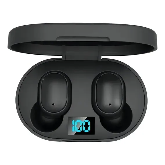 Fone Ouvido Sem Fio E6s Hifi 5.0 Controle Voz Fone Ouvido Foto 1