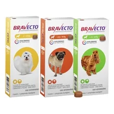 01 Bravecto 2-4,5 01 Bravecto 4,5-10kg E 01 Bravecto 10-20kg Foto mini 1