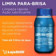 01 Limpa Para-brisas Limpa Vidros Limpeza Rápida 100ml Stp Foto mini 2