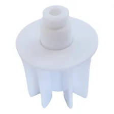01 Peças De Ponta Oposta 32mm Para Cortina Rolo, Romana !!! Cor Branco Foto mini 1