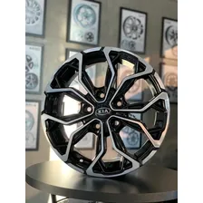 01 Roda Kia Soul Cerato Optima Aro 16 5x114 (01 Unid) + Bico Cor Preto Com Diamantado Foto mini 2