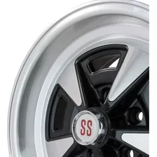 01 Roda Opala Ss Aro15 15x7 (01 Unidade) + Bico Cor Preto Com Diamantado Foto mini 3