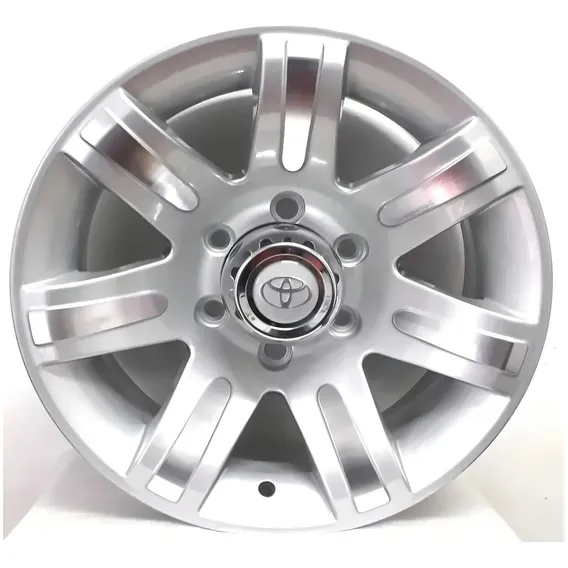 01 Roda Toyota Hilux Gm D20 Aro 16 6x139 (1 Unid) + Bico Foto 1