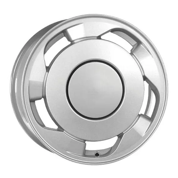 01 Roda Vw Orbital Aro 15 4x100 (01 Unidade) +bico R06 Cor Prata Foto 1
