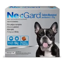 02 Antipulgas E Carrapatos Nexgard 4 A 10kg Com 1 Comprimido Foto mini  2