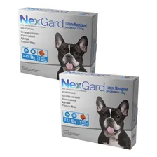 02 Antipulgas E Carrapatos Nexgard 4 A 10kg Com 1 Comprimido Foto  mini 1