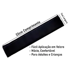 02 Capa Protetor Cinto Segurança Adulto Infantil - Cor Preto Foto mini 2