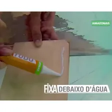 02 Cola Adesivo Fixa Tudo Amazonas Cola Até Debaixo Água 85g Foto mini 3