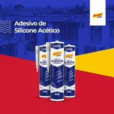 02 Cola Silicone Acético Selante Transparente Uso Geral 260g Foto mini  3