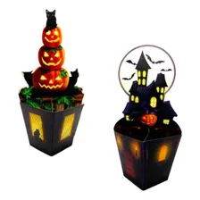 02 Enfeite Mesa 3d Festa Halloween Decoração Cachepot Foto  mini 1