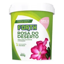 02 Fertilizante Adubo Rosa Do Deserto 400g Forth Foto mini  2