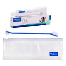 02 Kit Saúde Oral Virbac Pasta Cet+escova E Necessaire Foto mini  2