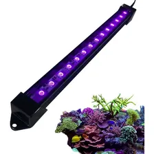 02 Luminárias 90cm Led Uv 395nm Reef Coral Aquário Marinho 127/220v Foto  mini 1