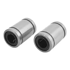 02 Peças Rolamentos Linear 8mm Lm8uu Cnc 3d Pillow Block Foto mini 1