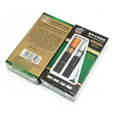 02 Piteira Para Cigarro, Redutora De Nicotina Super Eficaz Sabor KIT PRATA E DOURADA Foto mini 2