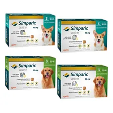 02 Simparic 80mg E 02 Simparic 40mg 3 Comprimidos Foto  mini 1