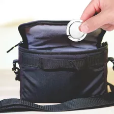 02 Suporte Gancho Porta Bolsa Dobrável Portátil De Mesa Cor Prateado Foto mini  3