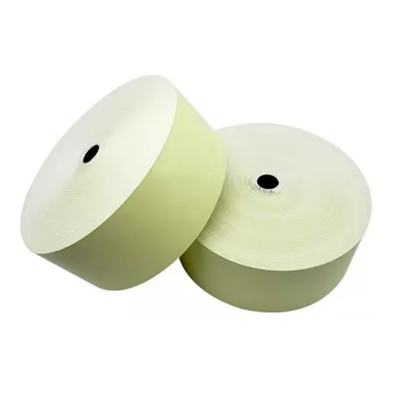 03 Bobina T茅rmica 57mm 57x300 Rel贸gio Ponto Rep Comprovante Foto 1