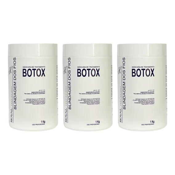 03 Btxx Blindagem Capilar Nanocristalização Royal 1000g Foto 1