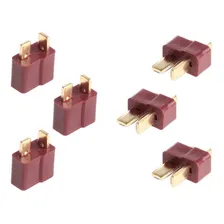 03 Pares De Plug Conector Deans T Para Bateria Lipo Foto mini 1
