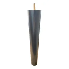 03 P茅 Madeira Retr么 P/ M贸veis Decora莽茫o Palito 21 Cm Tabaco Foto mini 2