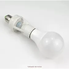 03 Sensor De Presença Soquete Bivolt E27 Lâmpada Movimento Foto mini 3