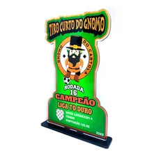 03 Troféus Personalizados Em Acrílico Premiação 20x15cm Foto mini 2