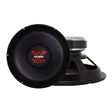 04 Alto Falantes Ultravox Woofer 700+ 700w Rms 12 Pol Médio Cor Preto Foto mini 2