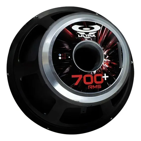 04 Alto Falantes Ultravox Woofer 700+ 700w Rms 12 Pol Médio Cor Preto Foto 1