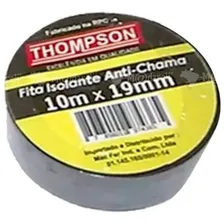 04 Fita Isolante Antichama 19mm X 10m Preta Foto mini  2
