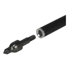 04x Flecha Balestra 26g Carbono Alta Resistencia 58cm Preta Foto mini 4
