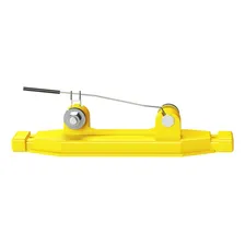 05 Chave Isolador Interruptor Interruptora P/ Cerca Elétrica Cor Amarelo Foto mini 3