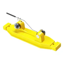 05 Chave Isolador Interruptor Interruptora P/ Cerca Elétrica Cor Amarelo Foto mini 2