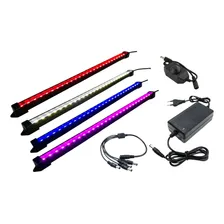 05 Luminárias Led Aquário Plantado 110cm Sem Suporte Luzes Cores 12v Foto  mini 1