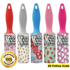 05 Papa Bolinhas Rolinho Limpa Tira Pelos Roupas 20 Folhas. Foto mini 1