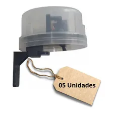 05 Rele Fotocélula Sensor Bivolt Com Suporte Foto mini 1