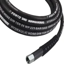 05mts Mangueira Trama Aço Compatível Lavadora Tekna Hlx 110 Cor Preto Foto mini 4