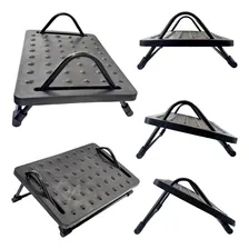 05x Apoio Ergonômico Pés Com Regulagem Base Suporte Descanso Foto mini 3