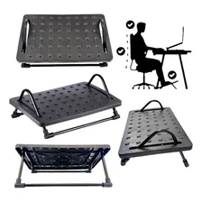 05x Apoio Ergonômico Pés Com Regulagem Base Suporte Descanso Foto mini 4