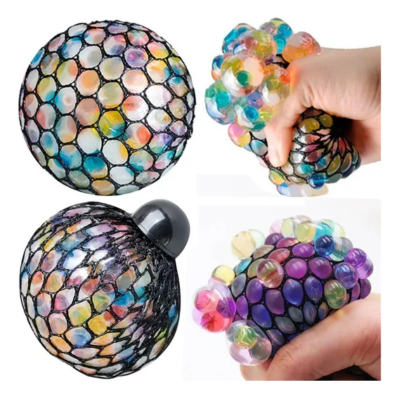 06 Bola Bolinha Art Brink Gel Bolekinha Brinquedo Colorido Anti Stress Foto 1